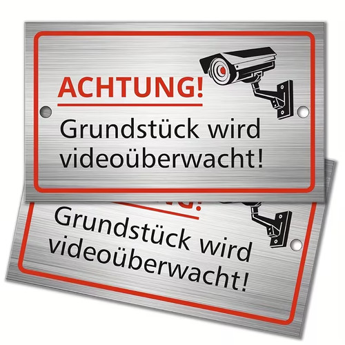 Schild achtung - schild,