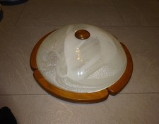 Tolle Deckenlampe mit Holz