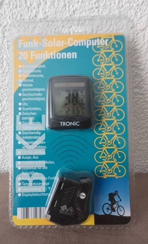 Lidl tronic funk solar fahrrad - tronic,