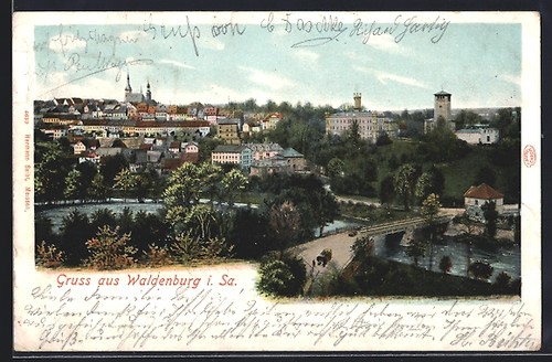 Waldenburg ortsansicht - /,