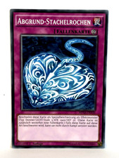 YU-GI-OH!-Karte Abgrund Stachelrochen-MP16-DE036- 1.Aufl. -Common-NM-Back EX -DE