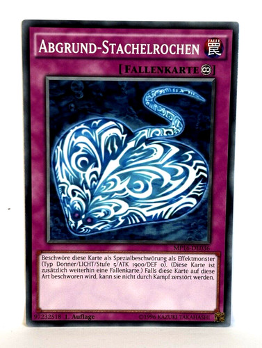 Karte abgrund - yu-gi-oh!-karte,