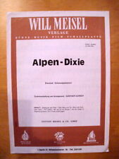 Alpen-Dixie - Dixieland Stimmungspotpourri Klavierausgabe mit Akk.Bez. und Text