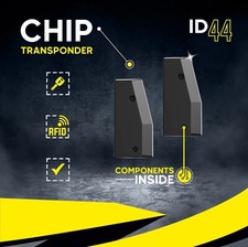 ★2x Transponder Wegfahrsperre Chip ID44 PCF7935AA für BMW 7er E38 X3 E83 X5 E53★