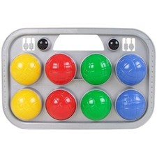 Simba Boccia Spiel im Tragekorb - Outdoor Spiel Ballspiel