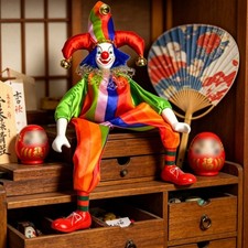 Schlenkerbein clown bewegliche - schlenkerbein,