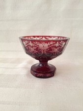 Rubinglas - Rimpler Zwiesel - geschliffen