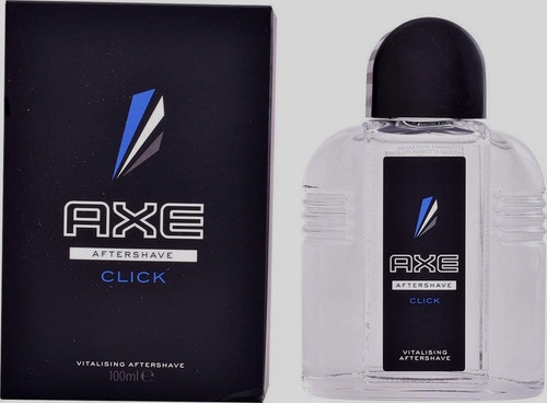 After shave axe click - shave,