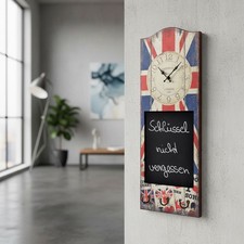 Wanduhr GB Flagge Dekouhr