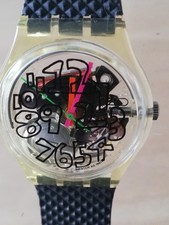 Original SCRIBBLE - Club Special Swatch AG 1991 SWISS Gent Club Special  