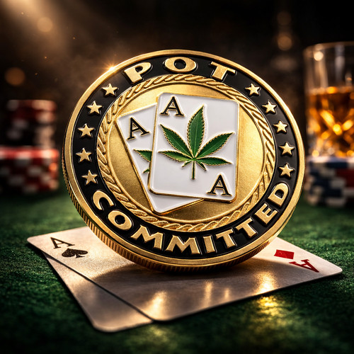 Poker card guard pot committed - poker,