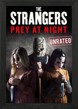 Die Fremden gerahmtes Wandbild