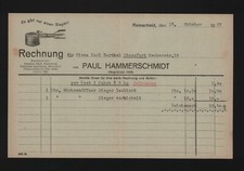 REMSCHEID, Rechnung 1927, Paul