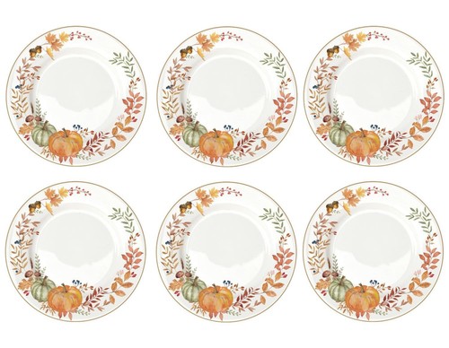 6er set speiseteller - set, harvest