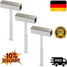 QWORK 3 Stück Schleifstein Abrichter, Diamant-Schleifscheibenabrichter zum