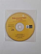 Decouvertes 4, Serie jaune, CD Fit für Tests und Klassenarbeiten
