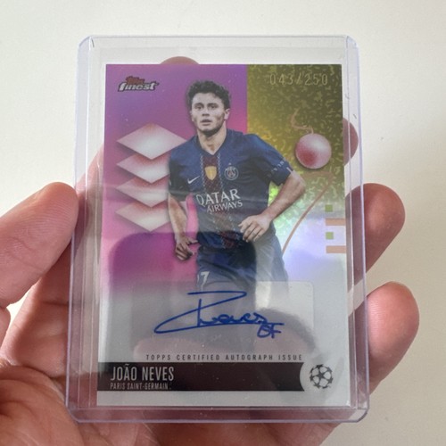 2025 topps finest ucc joao - finest,