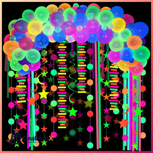 Neon party deko - deko, stück