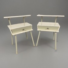 2x Vintage Nachttische 50er