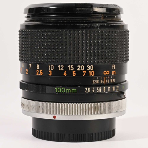 Canon lens 100 - canon, fd