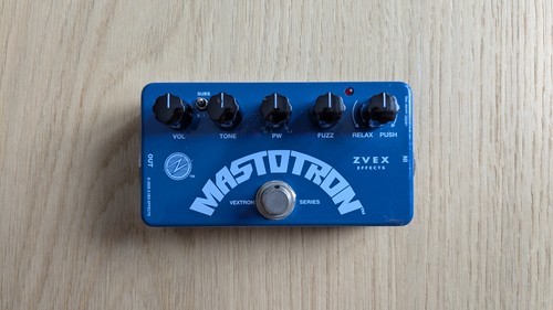 Zvex mastotron effektpedal - zvex,