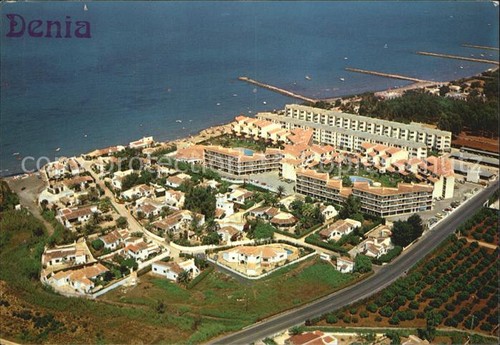 Denia fliegeraufnahme - denia,