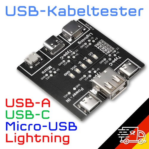 4in1 usb datenkabel - usb, tester