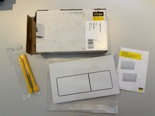 Viega Visign for Life 5 Betätigungsplatte weiß Drückerplatte Prevista 773731