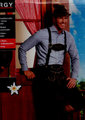 Herren-Trachten-Kniebund-Leder