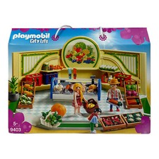 PLAYMOBIL® City Life 9403 - Bioladen / Shopping Center Einkaufszentrum - NEU
