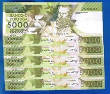PORTUGAL BANKNOTEN  5000