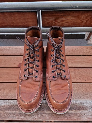 Red wing moc toe 1907 - red,