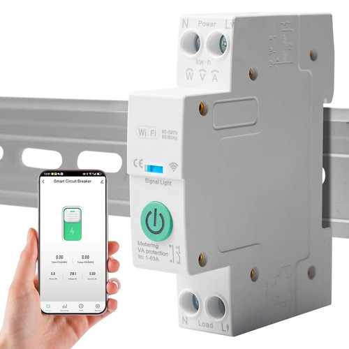 Wifi smart hutschiene - 1p+n,