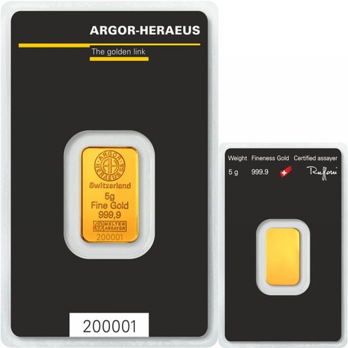 Argor heraeus goldbarren - argor,