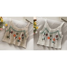 Ethno Boho rückenfreie bestickte Weste für Damen geeignet für alle Jahreszeit