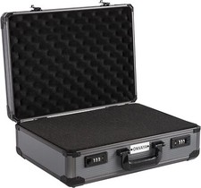 ONVAYA® Universal Koffer - Aluminium/schwarz - B-Ware