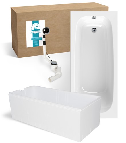 Badewanne komplettset 170 75 - badewanne, x