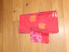 SCHLOSSBERG  BONJOURS BETTWÄSCHE   160 X 210 CM  / 50 X 70 CM  SATIN  ROT