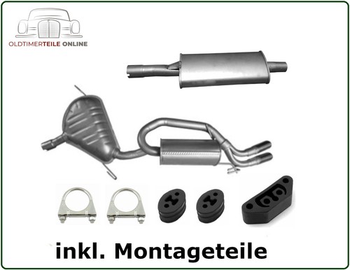 Auspuff set fiat - auspuff, 1.8