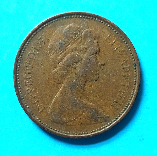 Pence münze großbritannien - münze,