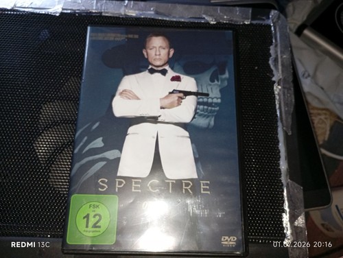 James bond 007 spectre dvd - james,