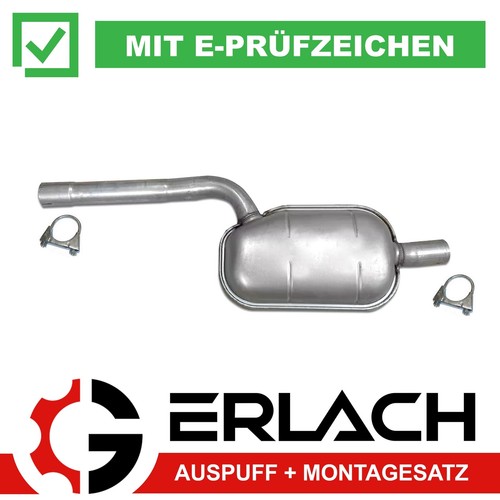 Mittelschalldämpfer für
