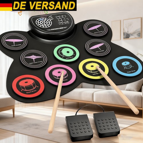 Pads drum set - 9, e-schlagzeug