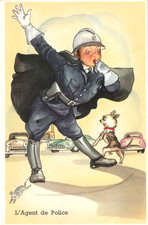 AK 1957  Polizei -