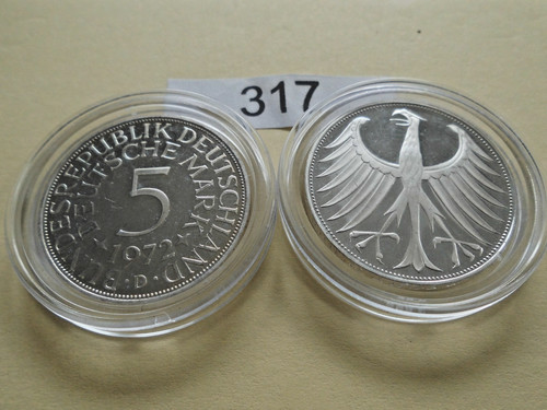 1972d silberadler - 5, dm