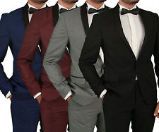 Slim Fit Herren Smoking in