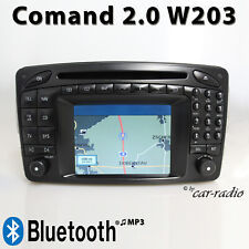 Original Mercedes W203 Comand 2.0 Bluetooth Radio MP3 Navigation S203 CL203 CD-R