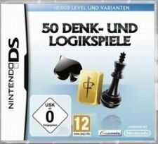 Nintendo DS - 50 Denk- & Logikspiele mit OVP NEUWERTIG