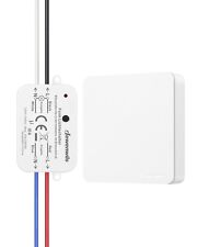 DEWENWILS Funkschalter, Funk-Wandsender 230V, Lichtschalter mit Sender,