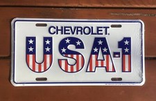 US Nummernschild CHEVROLET USA